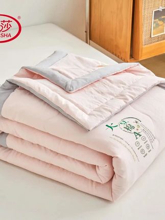 LangSha/浪莎#A类薄款#夏凉被夏被#空调被#纯色大豆被凉感夏被#可机洗