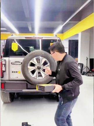 24 款北京 BJ40E 改装首选!BJ40C 方口拖车臂,流氓钩虎头钩,坚固又酷炫。
