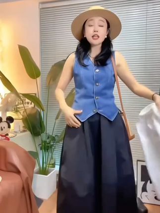 今年流行爆款黑色花苞裙女春夏新款松紧腰显瘦遮肉洋气流行半身裙 #半身裙 #遮肉半身裙 #花苞裙 #花苞裙女 #黑色花苞裙