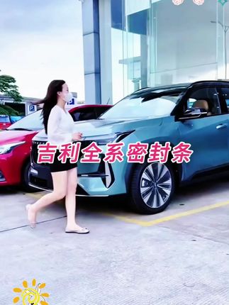 吉利专用全系汽车B柱C柱仪表台密封条车门隔音条防尘降噪改装胶条 #汽车用品 #密封条 #汽车密封条隔音 #汽车好物