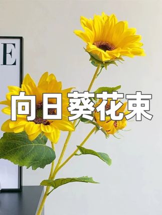 (正能量)温馨植绒向日葵花束高品质仿真太阳花装饰品家居摆件 #向日葵花束 #向日葵花束推荐 #仿真太阳花 #仿真太阳花花束 #家居摆件装饰品