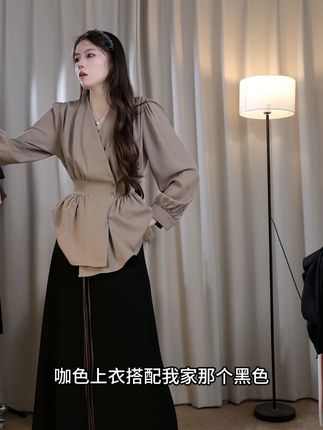 2025气质秋冬韩版气质高级感打底衫长袖女百搭修身显瘦内搭 #高级感穿搭 #今日穿搭 #打底衫 #磨毛打底衫 #显瘦穿搭