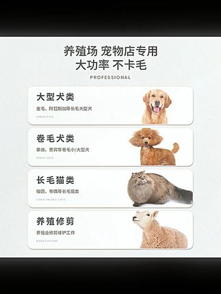 志高宠物剃毛器专业狗狗电推剪大功率电推子宠物店专用大型犬神器#宠物用品 #狗狗剃毛器 #志高 #电推剪 #宠物神器