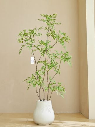 仿真绿植南天竹高端轻奢室内客厅装饰摆件仿生假植物大型落地盆栽#仿真绿植南天竹 #室内装饰摆件 #仿生假植物 #落地盆栽 #室内绿植盆栽