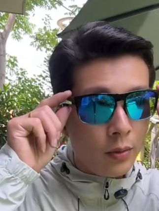 大牌平替太阳镜,贼轻贼软很舒服, 时尚感十足,男女同款 #太阳镜 #墨镜 #防紫外线