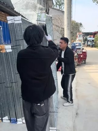 狗笼中大型犬户外跑笼超大狗笼子加粗加厚家用狗场专用围笼可定制 #狗笼 #专用 #围笼