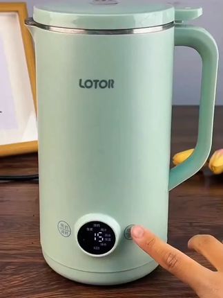 LOTOR徕多家用豆浆机免过滤全自动榨汁多功能免煮洗静音破壁机