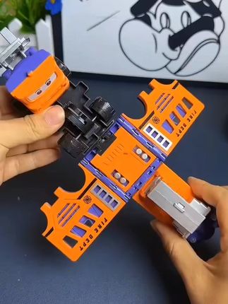 儿童变形玩具车反转校巴惯性工程车益智翻翻车车小汽车模型3到6岁#儿童变形玩具车 #3到6岁玩具 #益智玩具 #反转校巴 #玩具车模型
