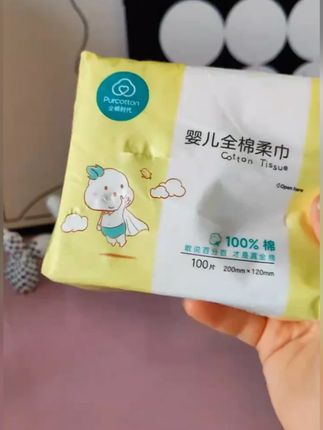 婴儿全棉柔巾组合婴儿用0添加干湿两用100抽纯棉棉柔巾#棉柔巾 #棉柔巾组合 #婴儿棉柔巾 #干湿两用 #棉柔巾推荐