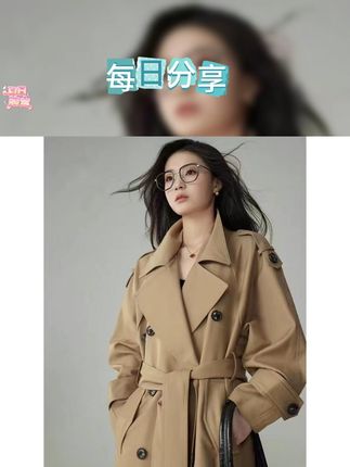 2025新款女卡其色英伦风长款风衣,洋气宽松超爆款! #女士风衣 #女士风衣新款 #英伦风外套 #爆款风衣 #宽松长款风衣