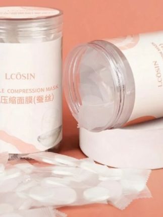 兰可欣蚕丝压缩面膜卫生专用水疗水润面膜纸独立省水柔软#压缩面膜 #压缩蚕丝面膜 #压缩面膜纸 #面膜纸 #蚕丝面膜纸