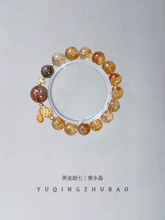 戴上它才知道什么是真正的贵气感!#天然水晶 #水晶手串 #珠宝 #原创设计