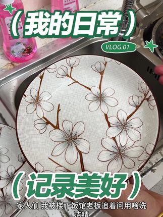洗碗伤手?翎洋洗洁精呵护双手,轻松去油无残留【5】 #好物推荐#洗洁精#亮白#去污#好用