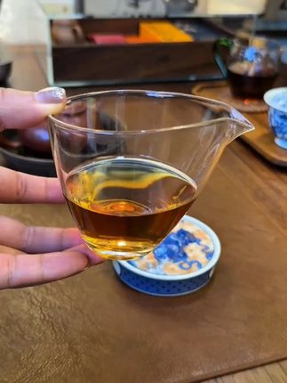 闭眼入的一款赏心悦目 还非常好用的公道杯 水滴揽月公道杯 茶具 玻璃茶具 公道杯 分茶器 喝茶