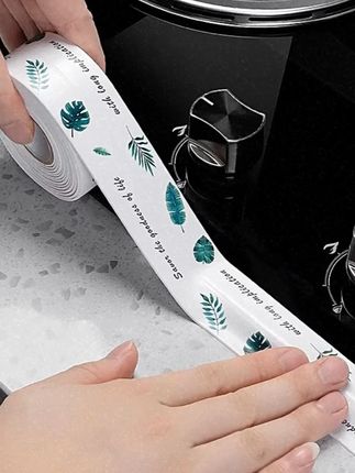 厨房水槽美缝贴灶台防水防油贴纸封边胶水池防霉缝隙条洗碗池边缘