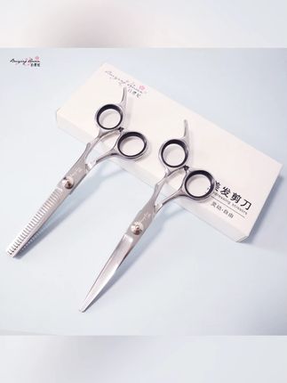 白樱妃不锈钢理发剪刀家用剪刘海剪美发剪头发工具手工平剪牙剪#家用理发工具 #不锈钢剪刀 #理发好物 #白樱妃 #手工剪刀