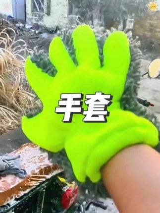 做工用料好,雪尼尔绒毛多很密集,非常厚实#洗车手套 #雪尼尔洗车手套