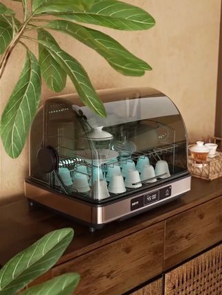 葛雷劳斯多功能小型台式家用茶具茶杯消毒柜商用全自动紫外线杀菌#好店推荐 #茶具消毒柜 #茶具收纳柜 #茶具消毒