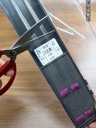 清凡黑坑竞技野钓金袖子线双钩 #手工精绑 #子线双钩 #鱼钩 #金袖