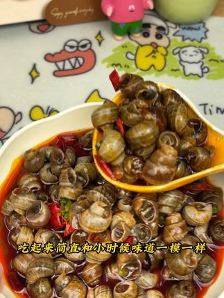 无意中在朋友家放心了这个香辣嗦螺,偷偷尝了一包真是好吃绝了!!!#吃货必备 #零食推荐 #下酒菜 #香辣嗦螺