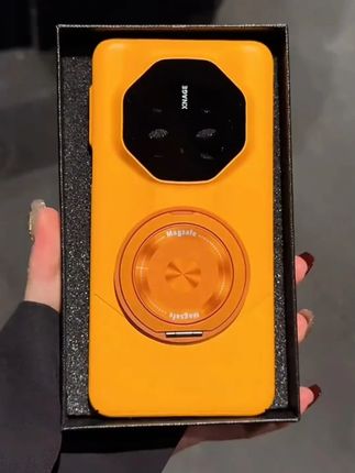 适用华为mate70rs非凡大师手机壳新款活力橙磁吸旋转支架70pro/70#数码科技 #手机壳 #只做高品质 #手机📱 #礼物