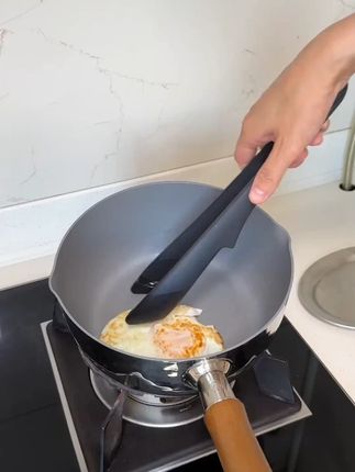 KIMS COOK钛雪平锅新升级不粘奶锅家用不锈钢小煮锅泡面锅辅食锅#雪平锅 #不粘奶锅 #家用小锅 #泡面锅 #辅食锅