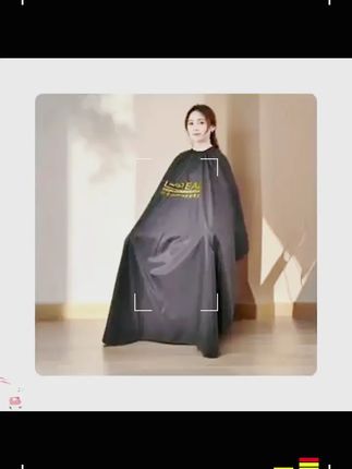 理发店剪发围布/烫染防水发廊时尚高档网红剃头发型师专用防静电 #剪发围布防水不沾发、发廊时尚高档网红剃头发型师专用 #防静电围布 #理发围裙 #防水围布 #防沾发围布