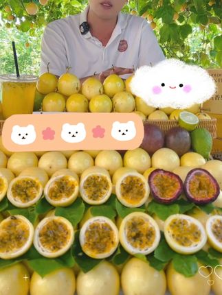 纯香果纯甜无酸|钦蜜9号黄金百香果广西新鲜水果当季钦果vc蜂 #纯香果纯甜无酸 #新鲜应季水果 #新鲜采摘 #快来一起尝个鲜 #水果