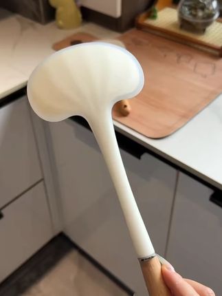 木柄硅胶蘑菇铲炒菜铲子炒勺不粘锅炒锅勺可爱家用厨房锅铲勺子#厨房锅铲 #木柄硅胶铲 #蘑菇铲 #不粘锅铲 #家用厨具