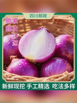 买5斤送5斤2025新鲜现挖紫皮洋葱炒菜凉拌蔬菜 #洋葱 #紫皮洋葱 #好物推荐🔥