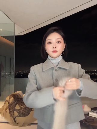 这身裙裤套装好好看 #穿出高级感#显瘦穿搭#轻奢女装#精致优雅#裙裤套装
