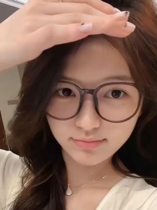 大框TR90韩系眼镜近视女专业可配有度数散光镜片素颜显瘦茶色