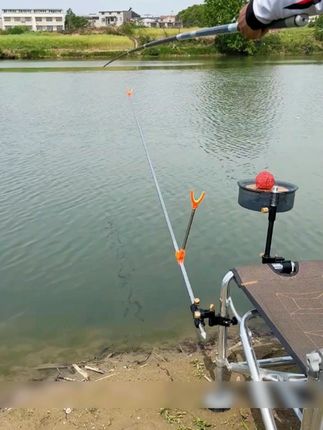 高碳素炮台支架,非常划算 #支架炮台  #支架  #钓鱼  #抄网杆