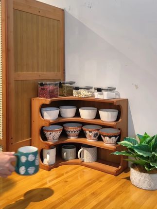 好喜欢这桌面杯架,美观实惠,家人都满意 #杯架 #桌面杯架 #茶杯架 #好物推荐🔥