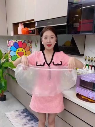 加厚款一次性大号防尘罩保鲜膜电饭煲锅厨房烤盘微波炉炸锅透明套