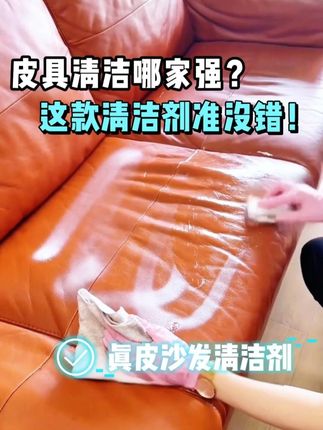 就这个皮具清洁剂,只要它不停产,我就会无限回购...... #皮具清洁剂 #皮沙发清洁妙招 #真皮沙发如何清洁和保养 #皮革护理 #皮具护理