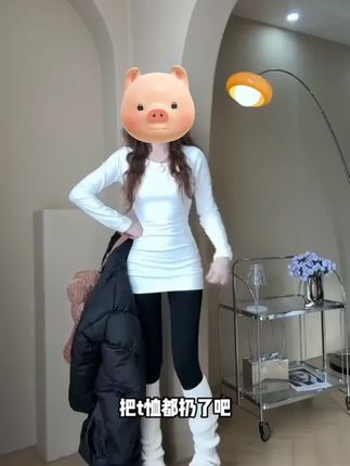 百搭加长打底衫 显瘦又百搭的加长圆领打底衫~穿上很显气质,搭什么都巨好看#保暖又好看#打底衫#ootd穿搭#谁穿谁好看
