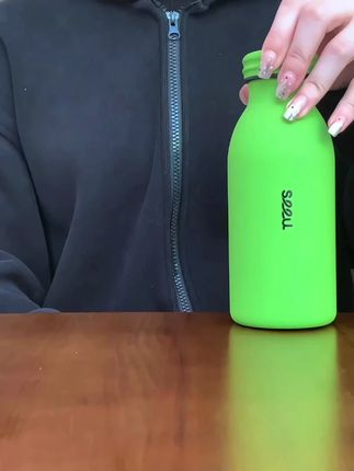 seeu丨小奶瓶保温杯磨砂质感不锈钢可爱学生高颜值水杯320ml#seeu保温杯 #小奶瓶保温杯 #学生水杯 #高颜值水杯 #不锈钢保温杯
