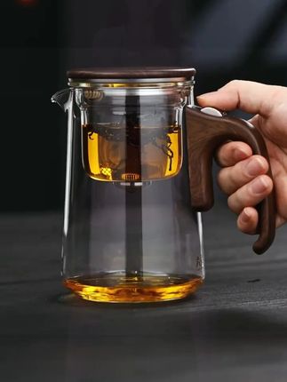 磁吸飘逸杯 全玻璃内胆 办公室懒人泡茶器 磁吸飘逸杯全玻璃内胆,办公室懒人泡茶神器,波轮设计超创意,泡茶超方便~# 飘逸杯 #办公室茶具 #懒人泡茶器 #无限回购的宝藏单品