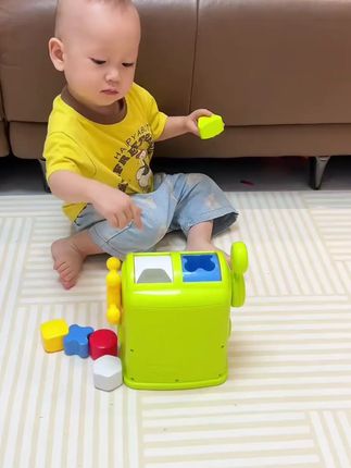 儿童恐龙形状配对机手眼协调锻炼颜色认知蒙氏1一3岁早教益智玩具 #启蒙早教 #自己玩的不亦乐乎 #益智玩具 #动手动脑 #专注力培养