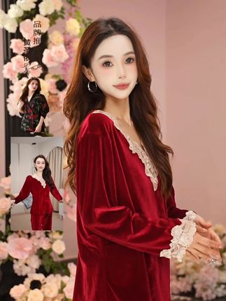 谁懂啊,一穿上这件睡衣,宅家瞬间变秀场 #睡衣家居服#精致穿搭#抖in时尚趋势#抖音种草好物#在家也要美美哒