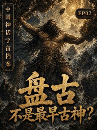 盘古:开天第一神,为什么不一定是最早的神? #盘古 #神话故事 #盘古开天 #山海经