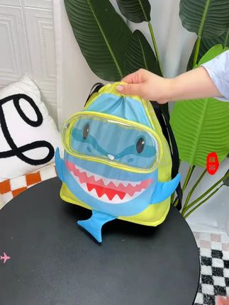 儿童游泳包干湿分离泳包泳衣防水收纳袋溯溪女海边户外便携式背包#儿童游泳包 #儿童沙滩包 #儿童游泳包干湿分离 #思思