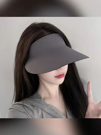 遮阳帽无痕防晒帽2025夏季新款空顶防晒帽可折叠防紫外线太阳帽子 #郝劭文 #防晒帽 #遮阳帽 #防晒 #可折叠帽