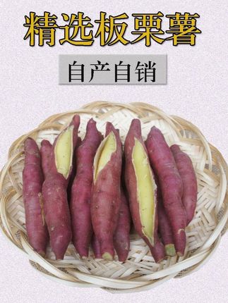 板栗红薯,粉面香甜,淡淡的板栗香味,真的太好吃了,带一点给家里人尝尝吧!!#板栗红薯  #红薯  #地瓜  #沙地红薯   #美食