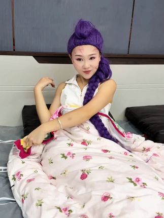 恶魔挨揍了 #哈莉奎茵 #二次元 #搞笑视频 #cos