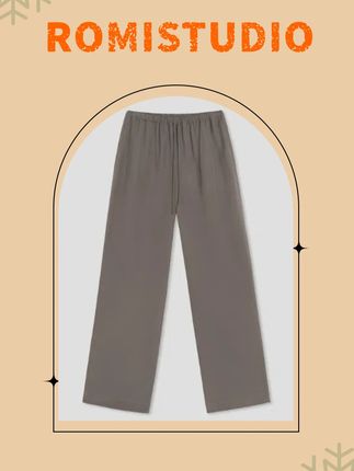 ROMI STUDIO“轻松随性”休闲裤,把自在感穿在身上!面料垂顺不贴肤,高腰系带显腰细,直筒版型藏肉又显腿长,日常搭T恤、卫衣都随性,通勤、逛街穿都无束缚,轻松拿捏松弛感穿搭。#休闲裤 #通勤搭配 #早秋穿搭 #谁穿谁好看 #百搭神裤