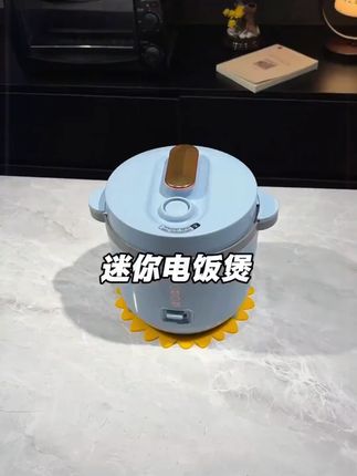 半球加厚微压电饭煲陶瓷釉内胆不粘锅环绕电盘加热1.2L家用1-2人 #迷你电饭煲  #电饭煲  #厨房小家电  #电饭锅  #陶瓷釉电饭煲