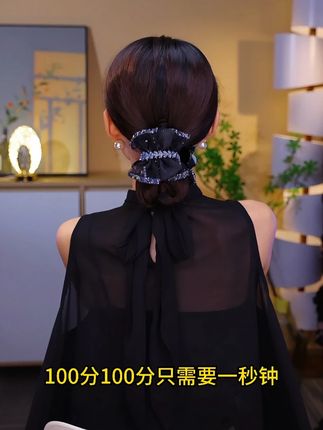 70分秒变100分,精致出门发型只需要一秒钟 #头饰发饰 #减龄发型 #精致女人必备 #发夹 #女人一定要活成自己喜欢的样子