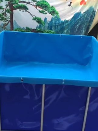 #鱼池 #游泳池 #户外养鱼 #养鱼池 #帆布游泳池